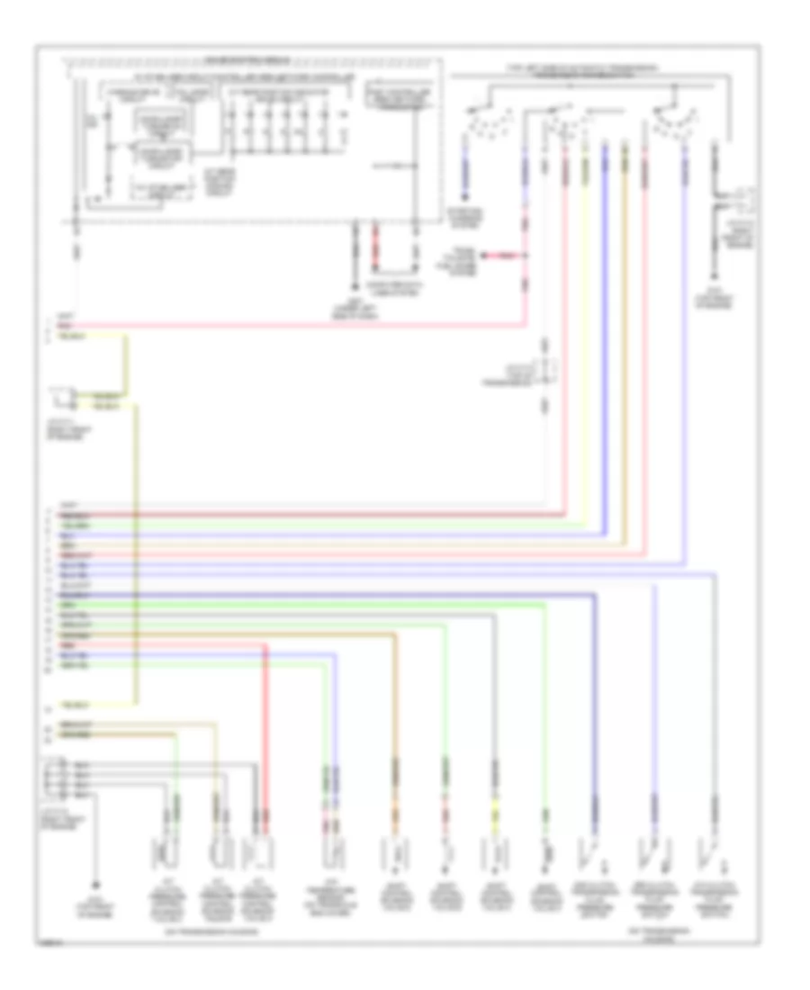 A T Wiring Diagram 2 of 2 for Honda Pilot LX 2010