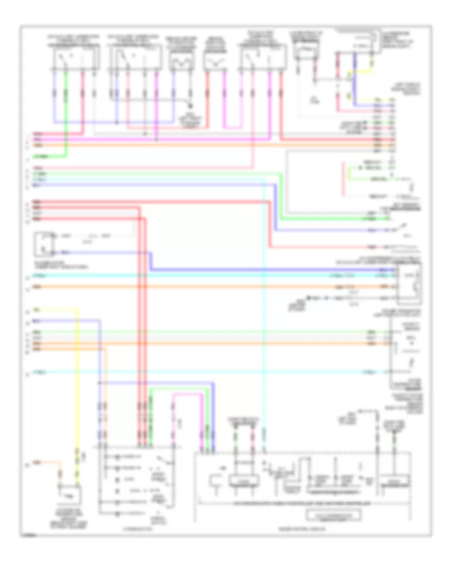 Automatic A C Wiring Diagram 2 of 2 for Honda CR Z 2012