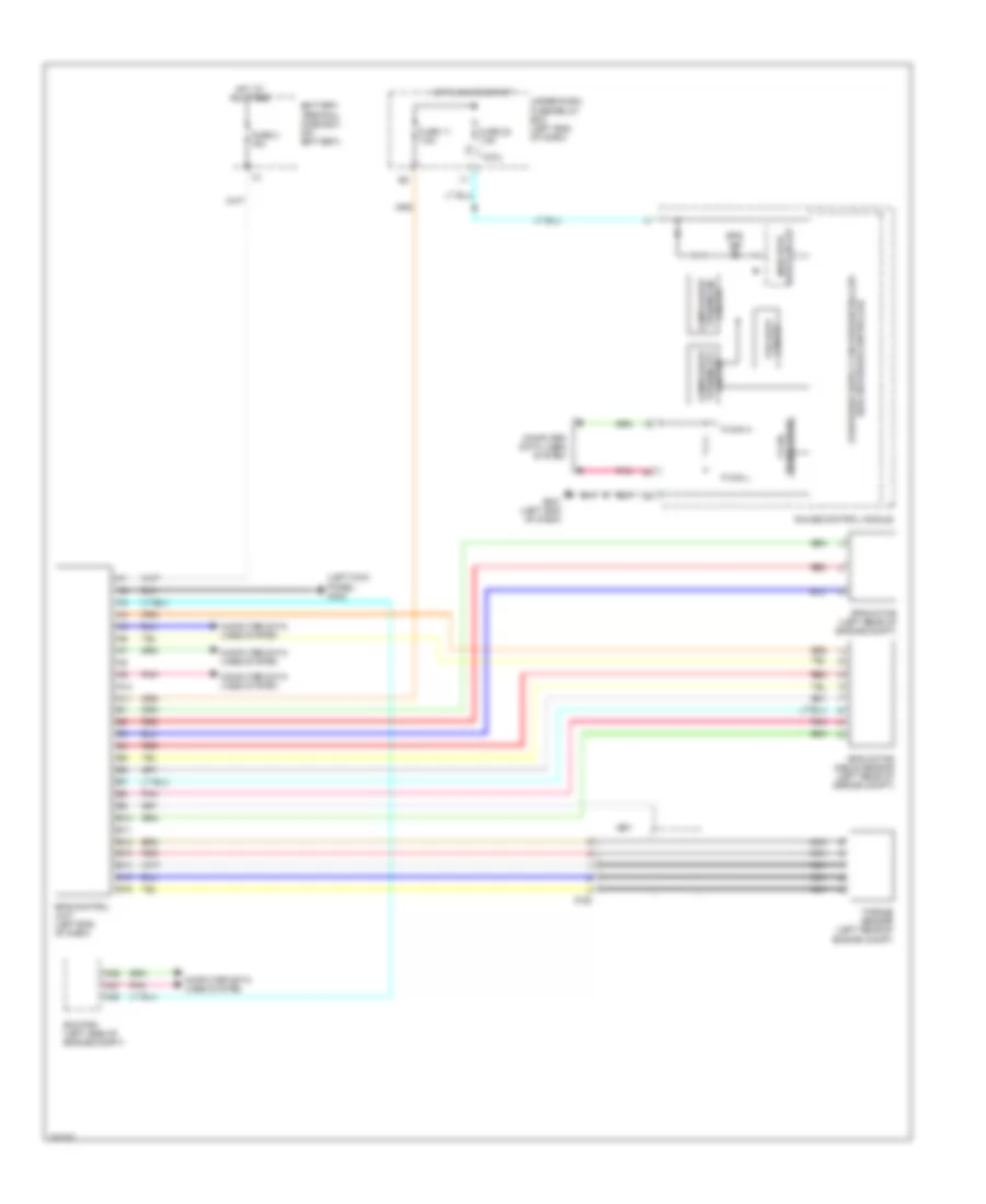 Electronic Power Steering Wiring Diagram for Honda CR-Z 2012