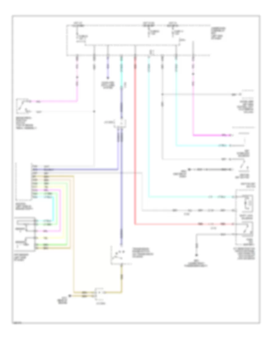 Shift Interlock Wiring Diagram for Honda CR Z 2012