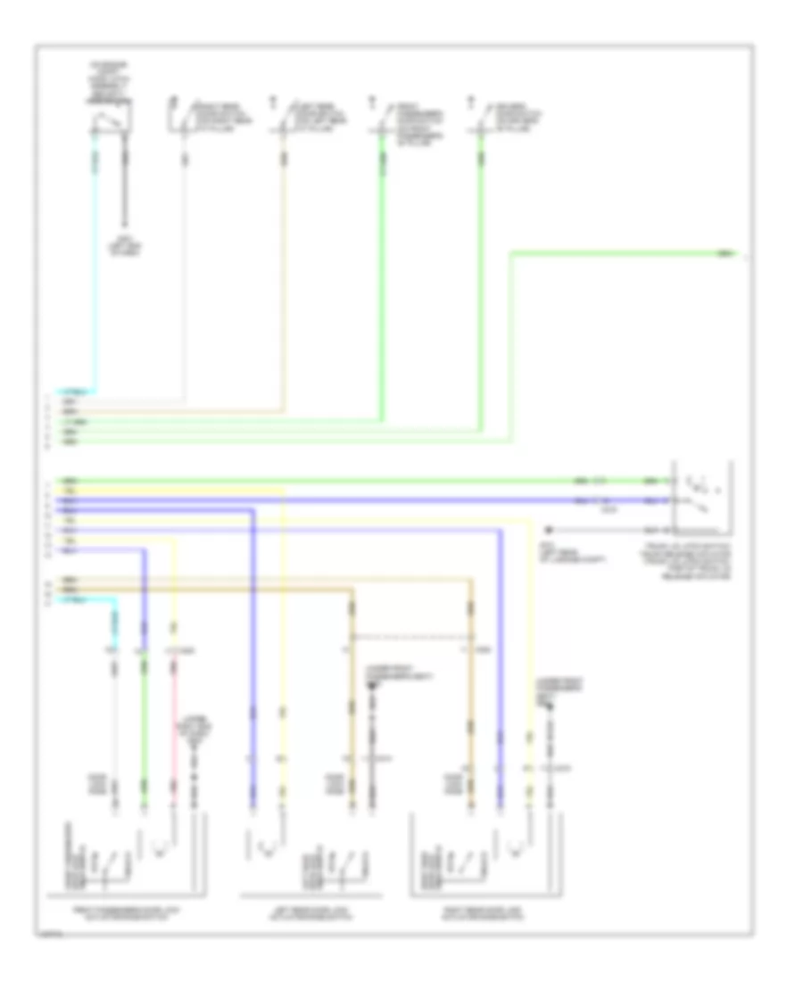 Forced Entry Wiring Diagram, Hybrid (2 of 6) for Honda Civic Natural Gas 2014