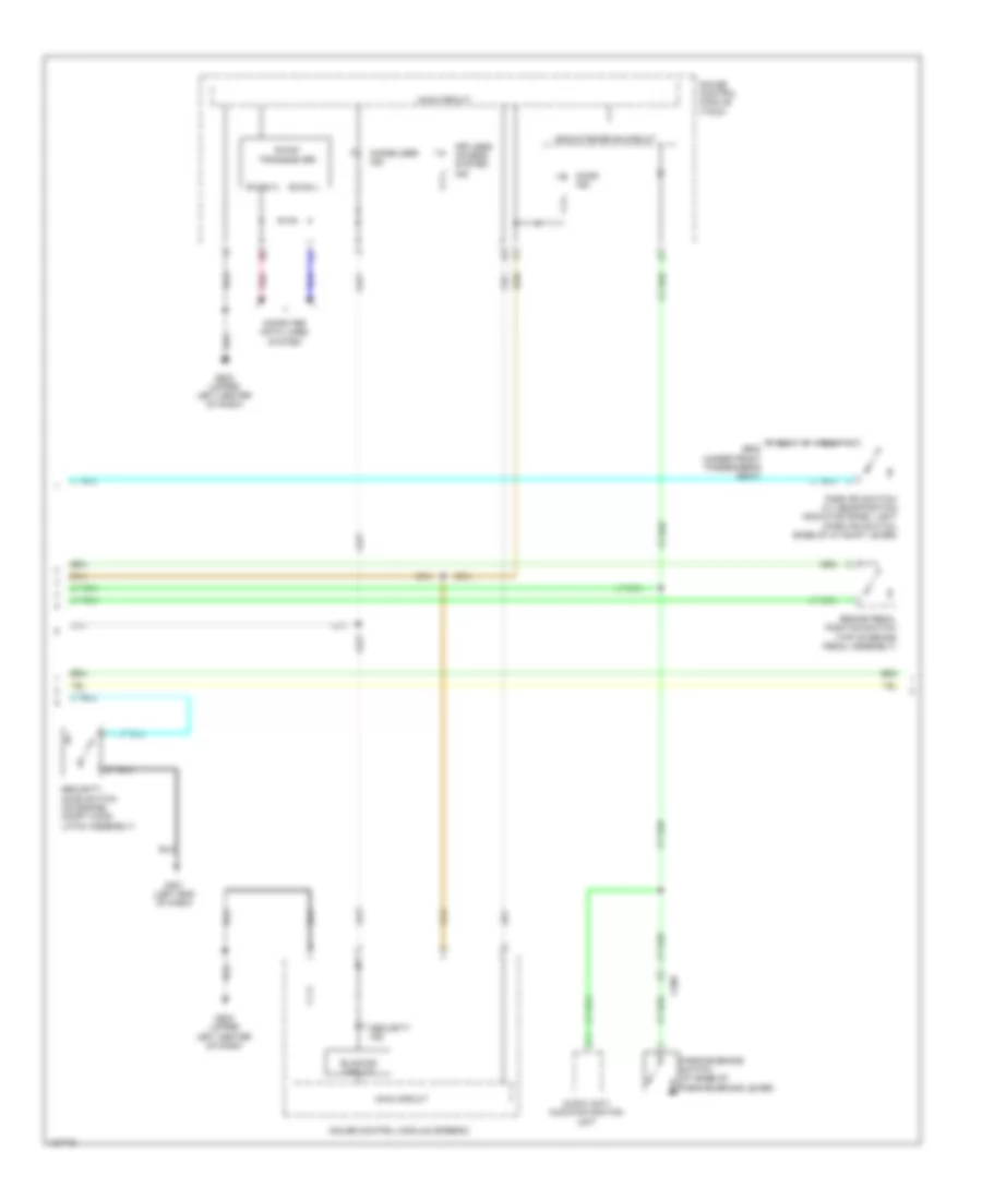 Forced Entry Wiring Diagram, Hybrid (5 of 6) for Honda Civic Natural Gas 2014