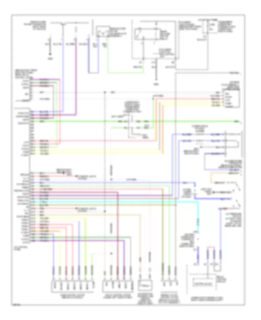 Manual A C Wiring Diagram LX 1 of 2 for Honda Odyssey LX 2007