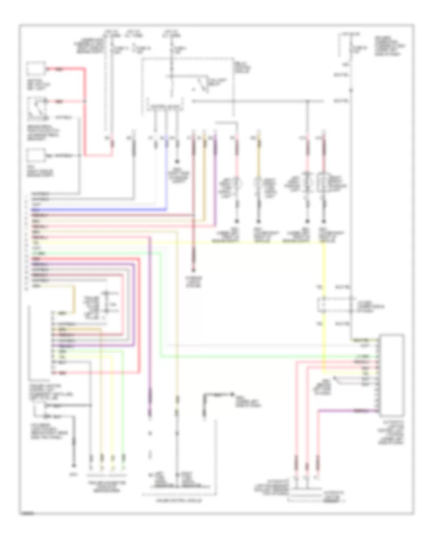 Exterior Lamps Wiring Diagram 2 of 2 for Honda Odyssey LX 2007