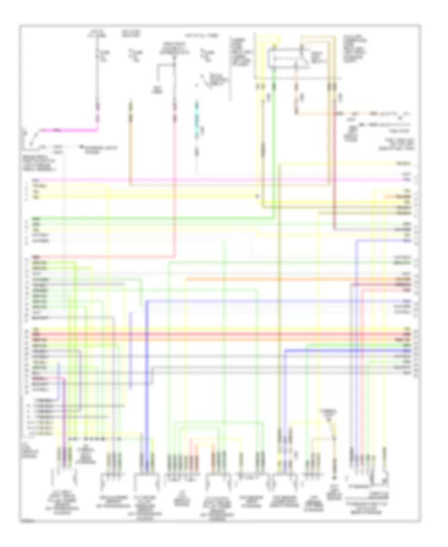 1 3L Hybrid Engine Controls Wiring Diagram 4 of 5 for Honda Insight EX 2013