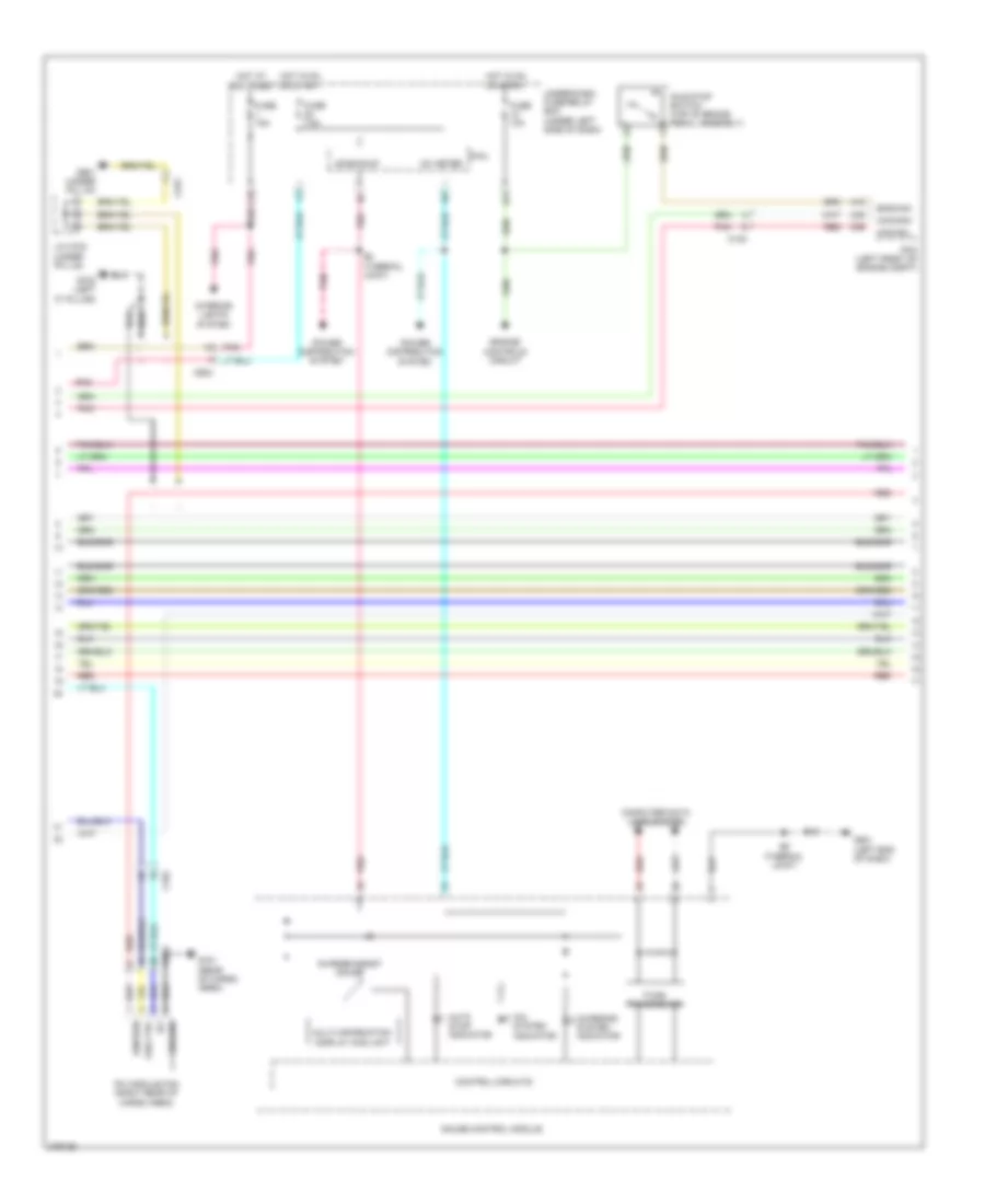 1 3L Hybrid IMA Wiring Diagram 2 of 3 for Honda Insight EX 2013