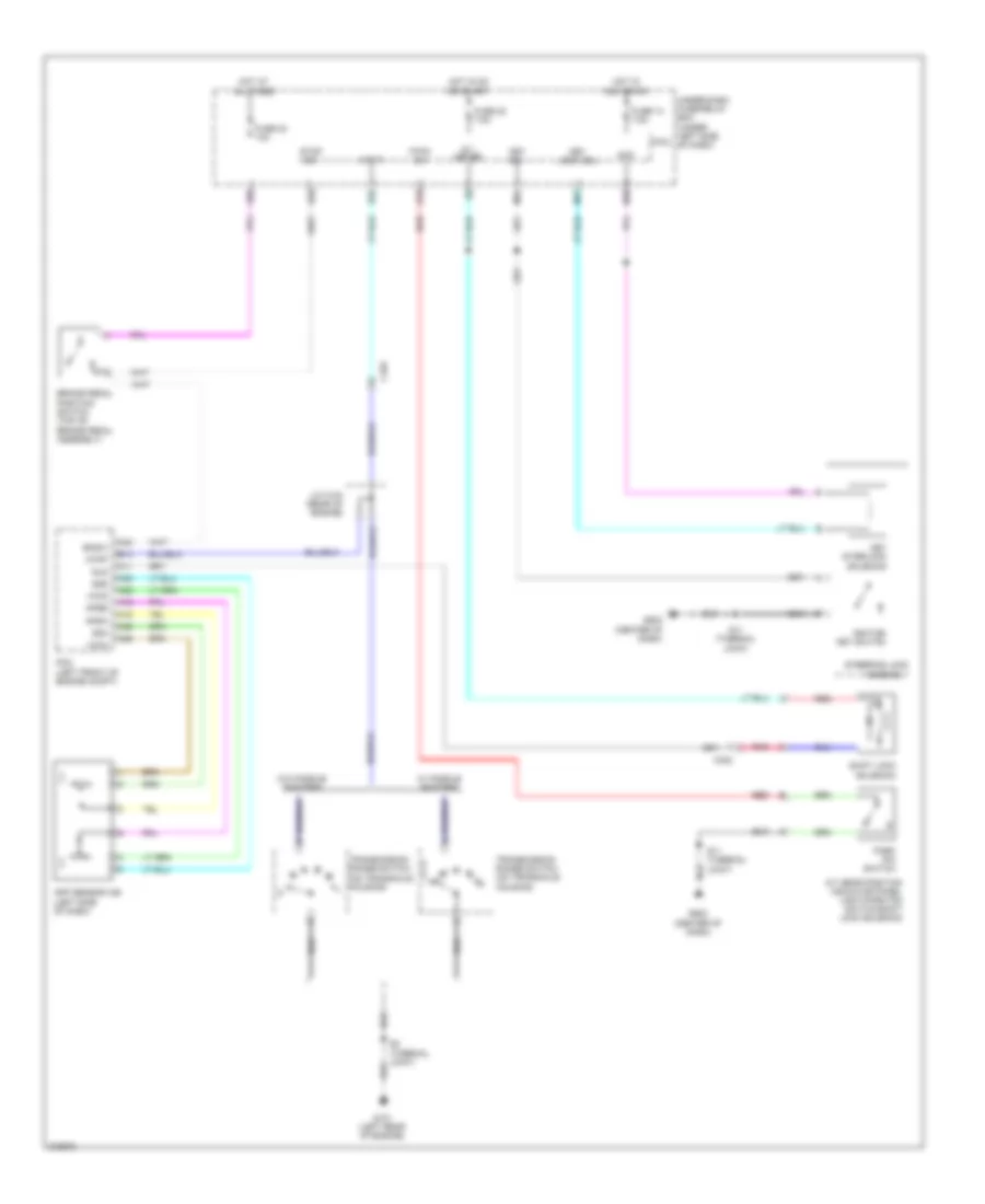 Shift Interlock Wiring Diagram for Honda Insight EX 2013