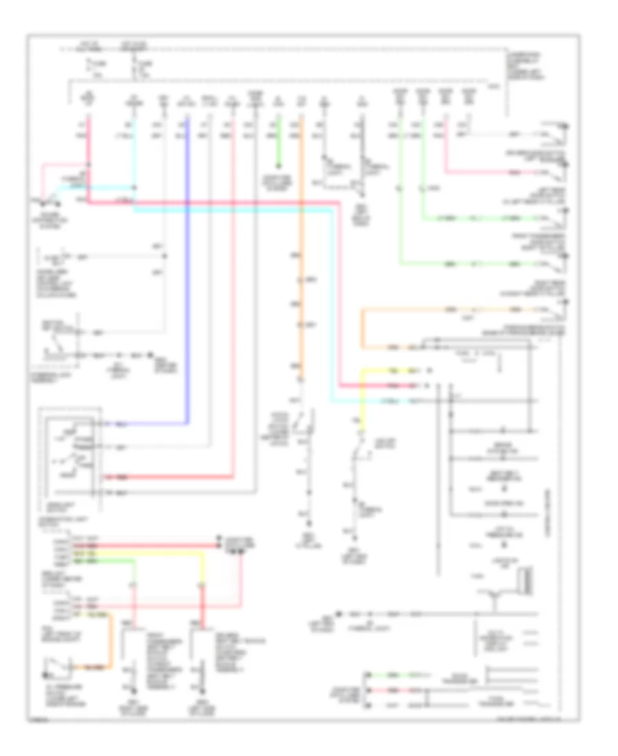 Chime Wiring Diagram for Honda Insight EX 2013