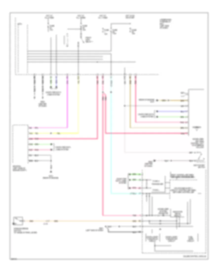 Immobilizer Wiring Diagram for Honda CR Z EX 2012