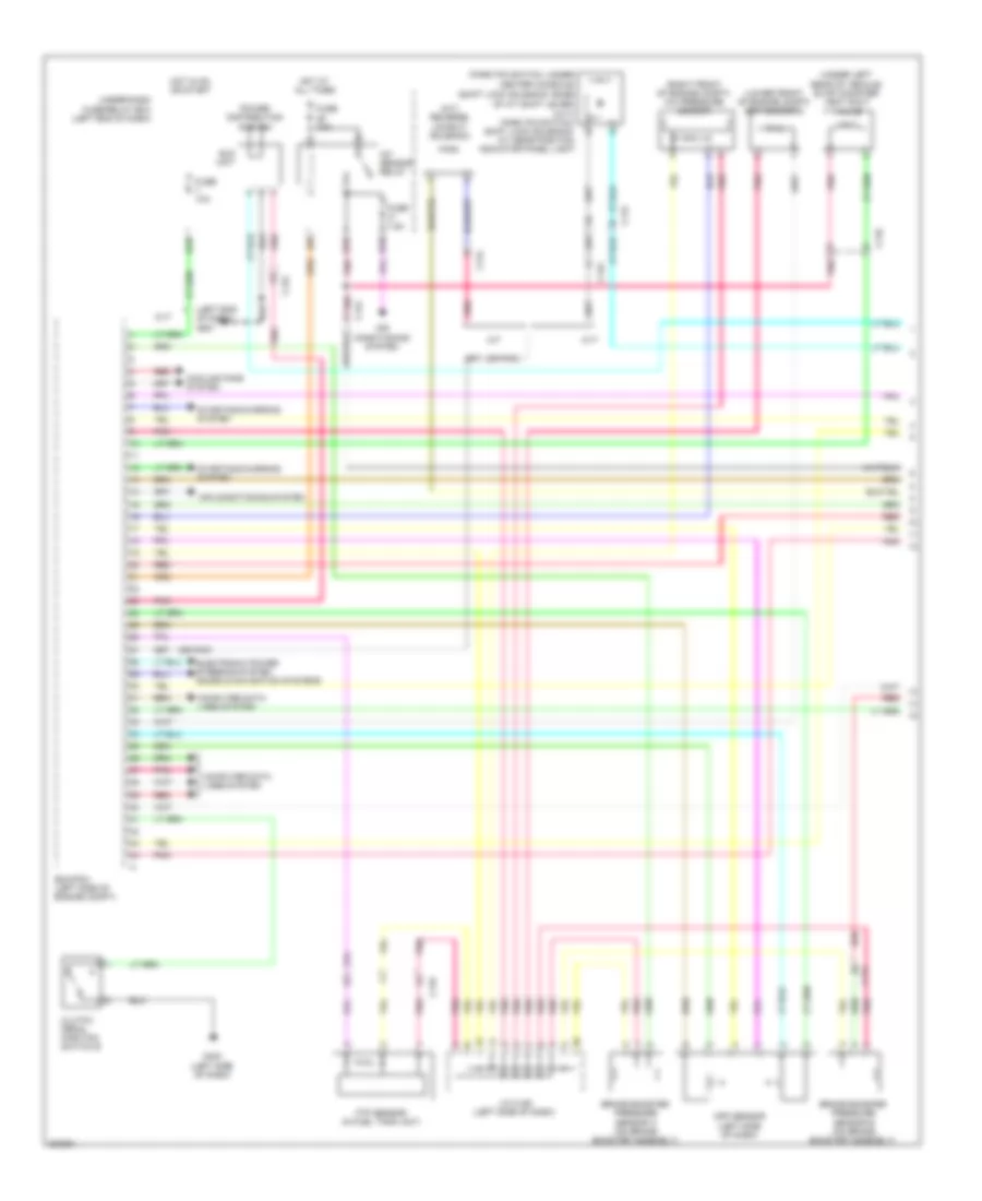1 5L Engine Controls Wiring Diagram 1 of 5 for Honda CR Z EX 2012