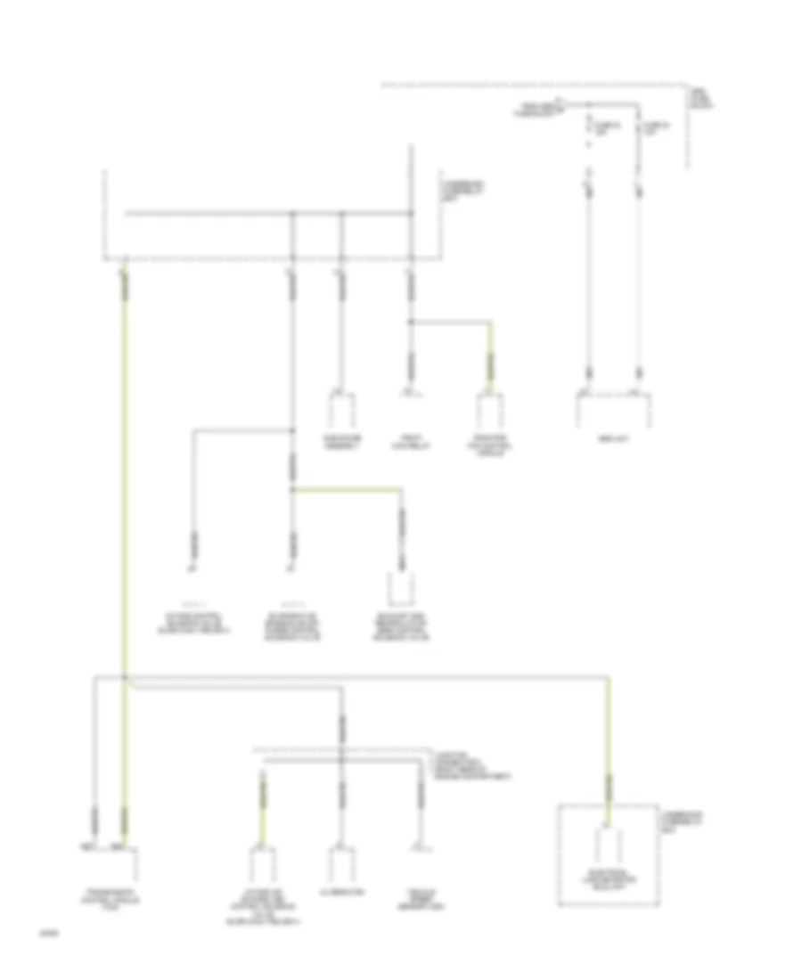 Power Distribution Wiring Diagram 5 of 5 for Honda Prelude VTEC 1994