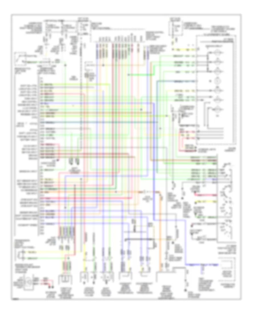 Transmission Wiring Diagram for Honda Prelude VTEC 1994