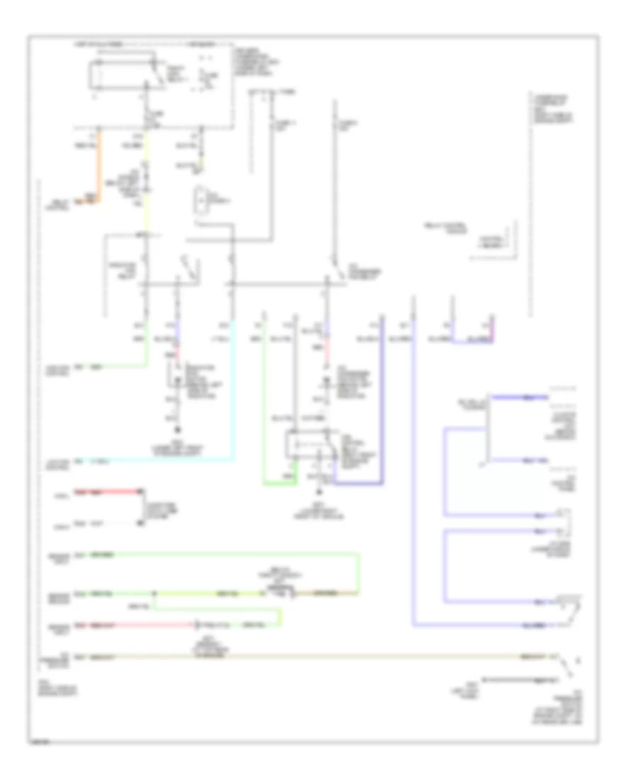 Cooling Fan Wiring Diagram for Honda Odyssey Touring 2007