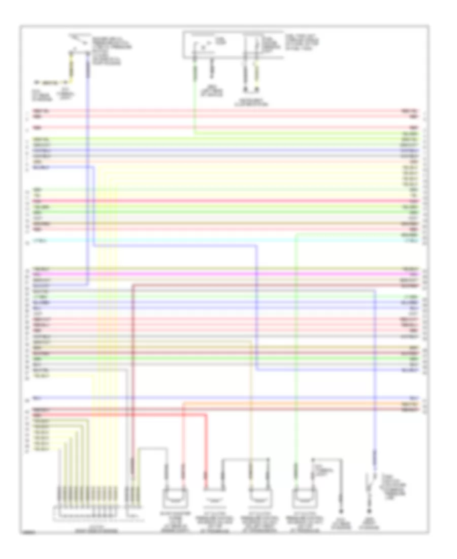 3.5L, Engine Performance Wiring Diagram (2 of 7) for Honda Odyssey Touring 2007