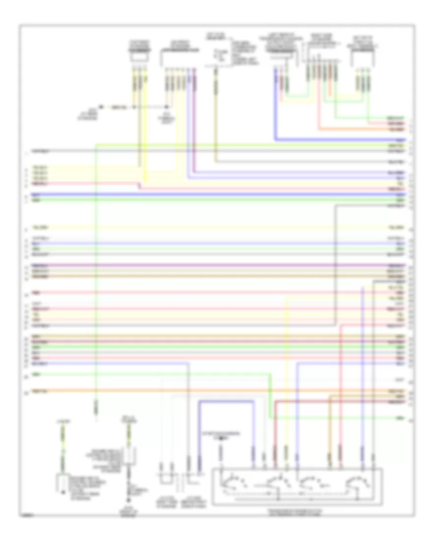 3.5L, Engine Performance Wiring Diagram (5 of 7) for Honda Odyssey Touring 2007