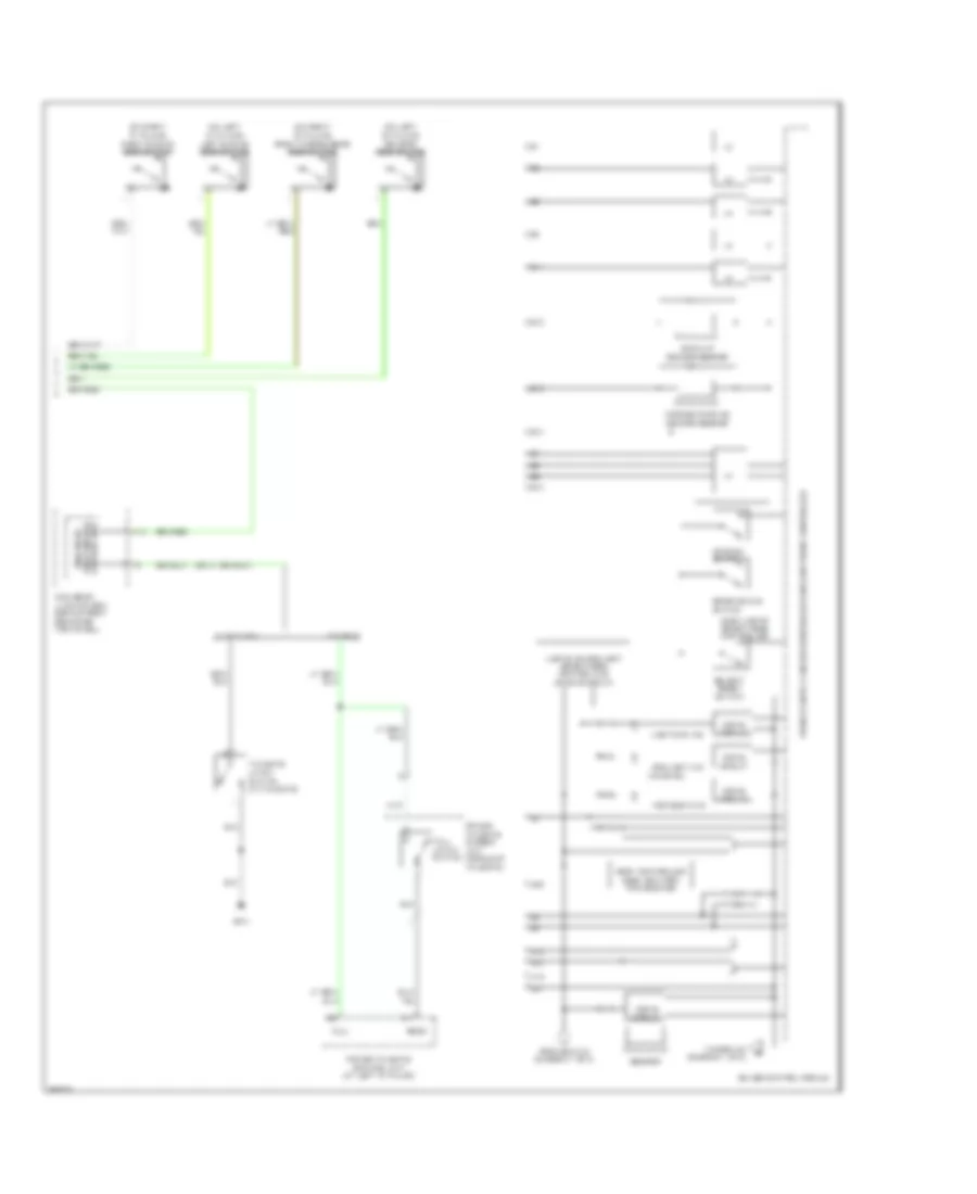 Instrument Cluster Wiring Diagram 3 of 3 for Honda Odyssey Touring 2007