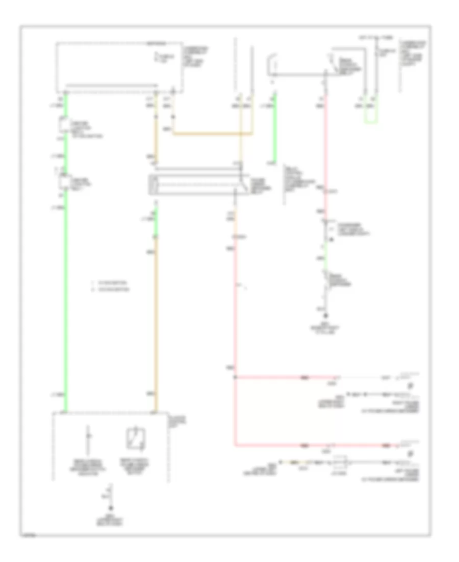 Defoggers Wiring Diagram, Hybrid for Honda Civic Natural Gas-L 2014