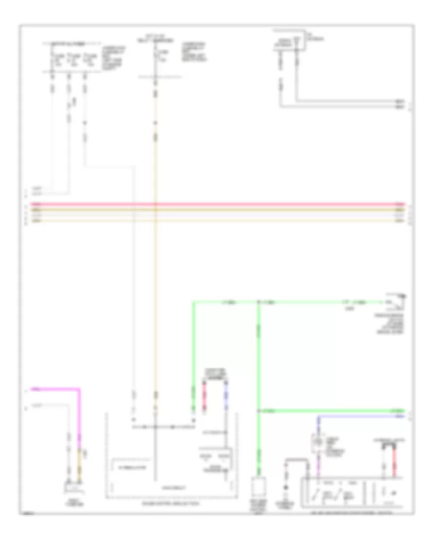 Navigation Wiring Diagram, Except Hybrid (3 of 4) for Honda Civic Natural Gas-L 2014