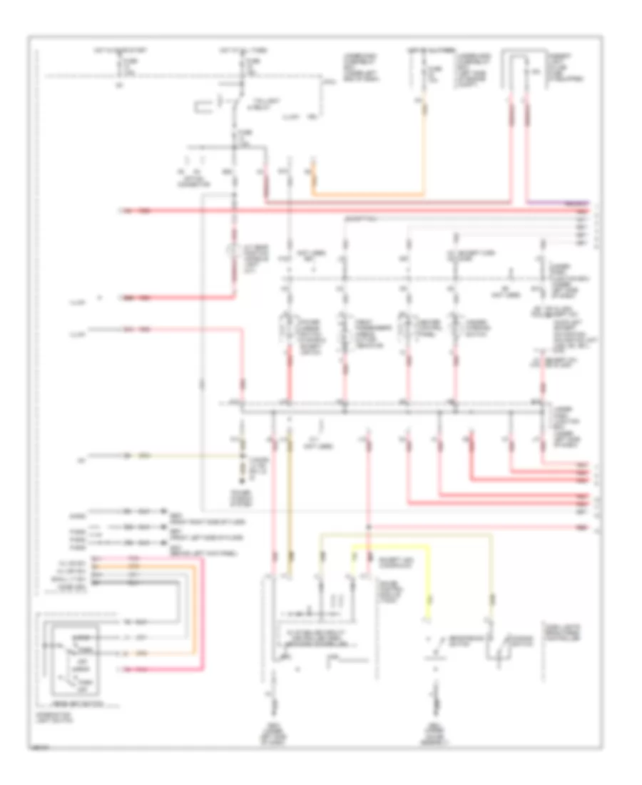 Instrument Illumination Wiring Diagram Except Hybrid 1 of 2 for Honda Civic GX 2008