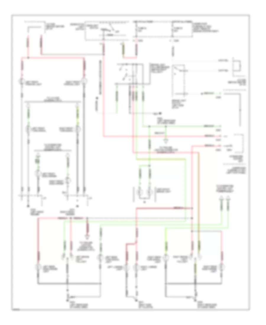 Exterior Light Wiring Diagram Wagon 1 of 2 for Honda Accord DX 1995