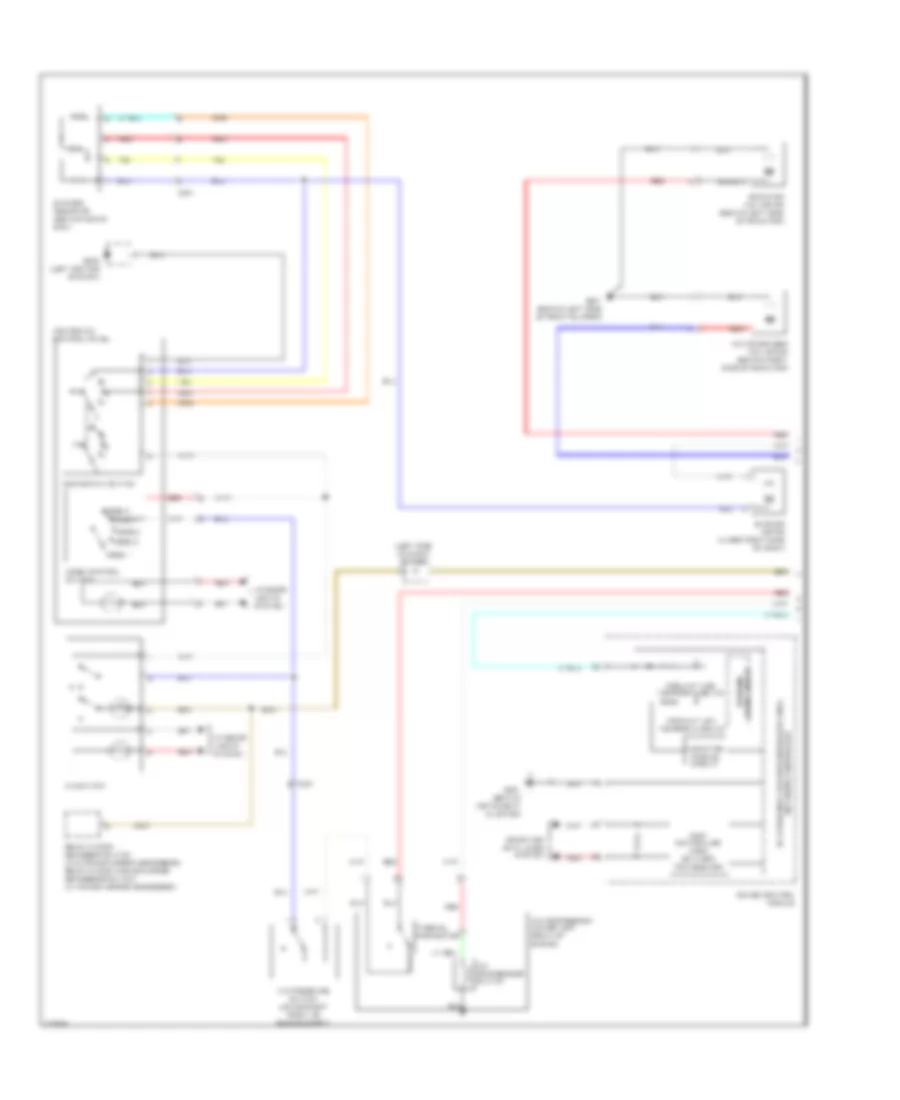 Manual A C Wiring Diagram 1 of 2 for Honda Fit 2012
