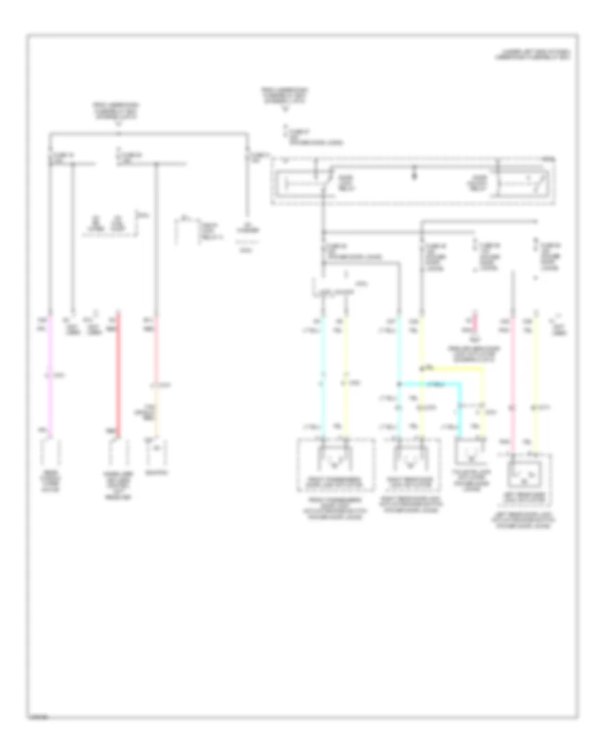 Power Distribution Wiring Diagram (5 of 5) for Honda Fit 2012