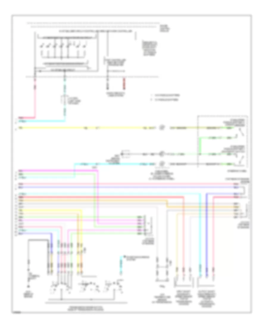 Transmission Wiring Diagram (2 of 2) for Honda Fit 2012
