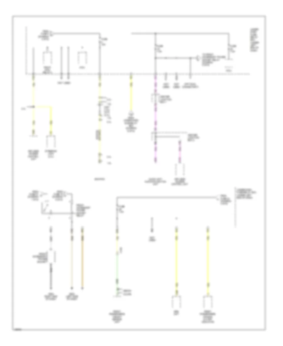 Power Distribution Wiring Diagram Except Hybrid with Keyless Access 5 of 6 for Honda Civic Natural Gas L 2014