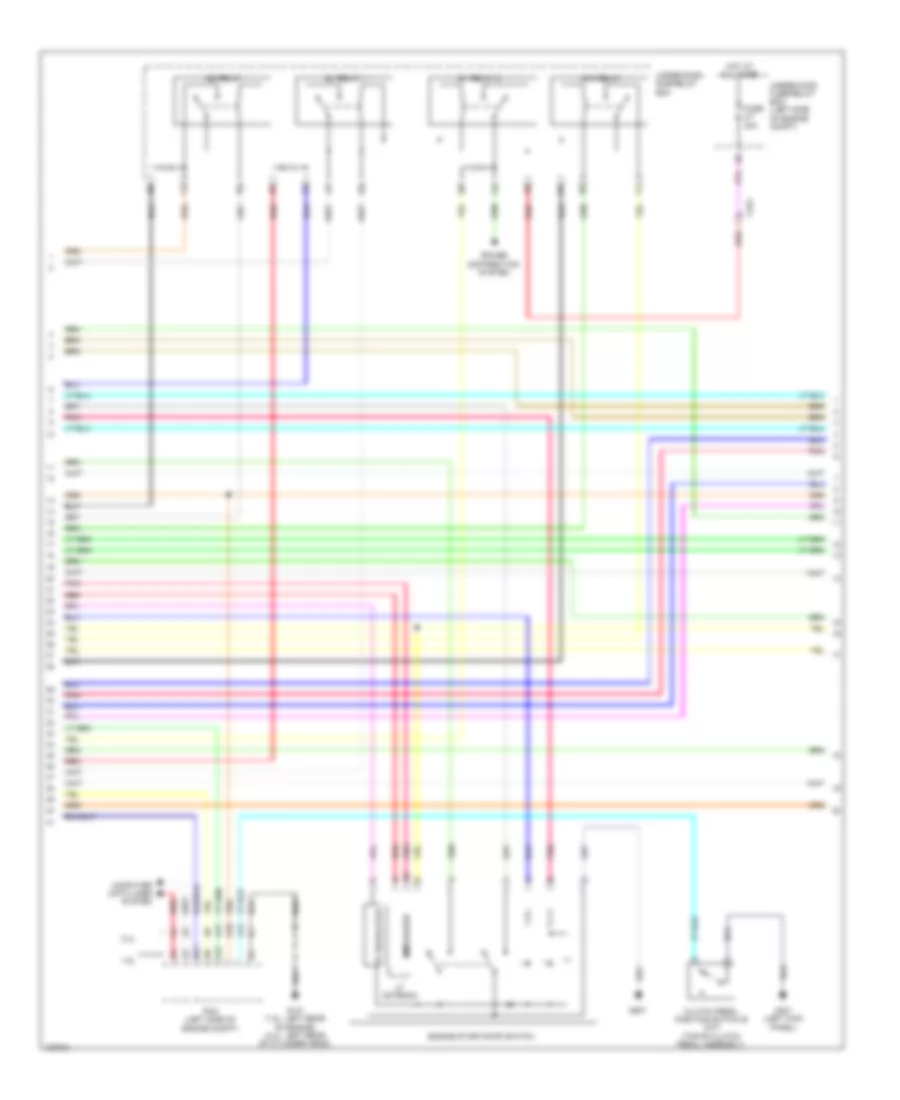 Power Door Locks Wiring Diagram Except Hybrid 4 of 6 for Honda Civic Natural Gas L 2014