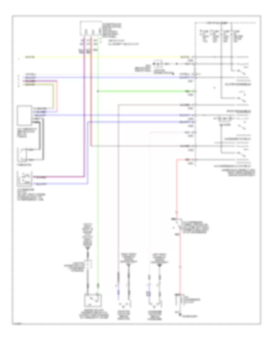 Manual A C Wiring Diagram 2 of 2 for Honda Civic GX 1999