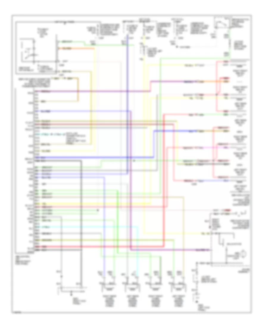 Anti lock Brake Wiring Diagrams for Honda Civic GX 1999