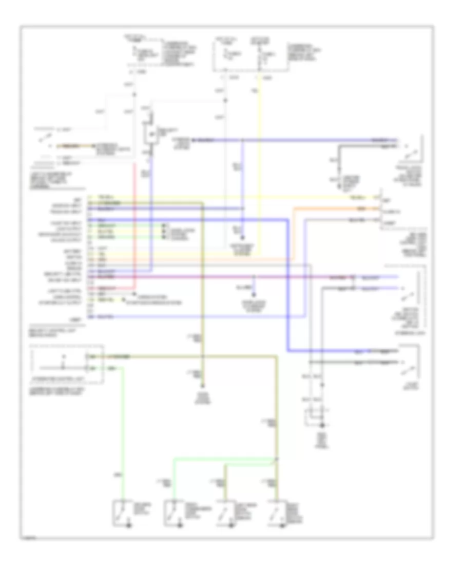 Anti theft Wiring Diagram with Keyless Entry for Honda Civic GX 1999