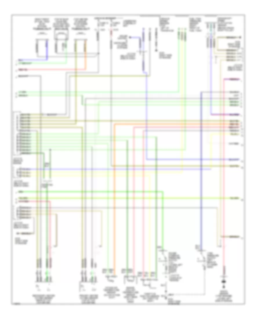 1 6L Engine Performance Wiring Diagrams Except HX 2 of 3 for Honda Civic GX 1999