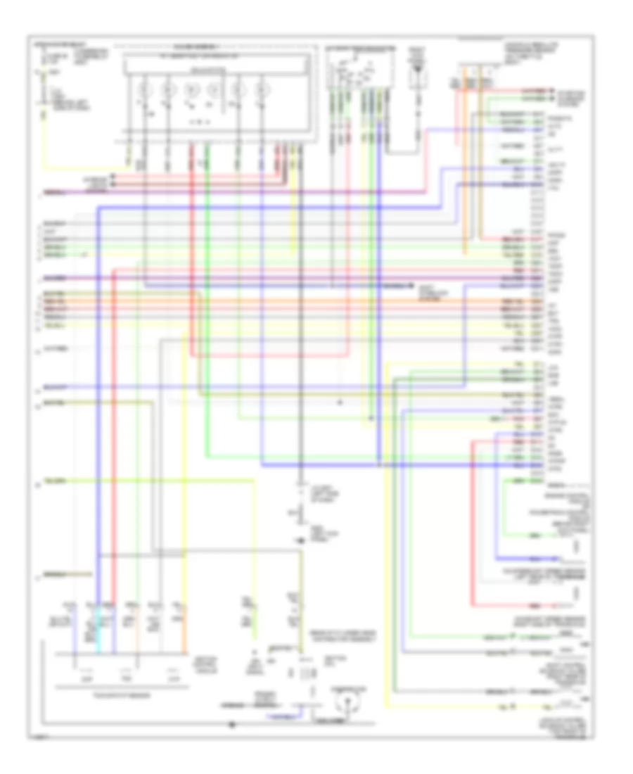 1 6L Engine Performance Wiring Diagrams Except HX 3 of 3 for Honda Civic GX 1999