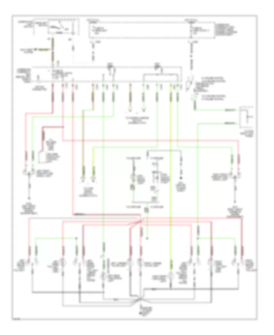 Exterior Light Wiring Diagram Coupe  Sedan 1 of 2 for Honda Civic GX 1999