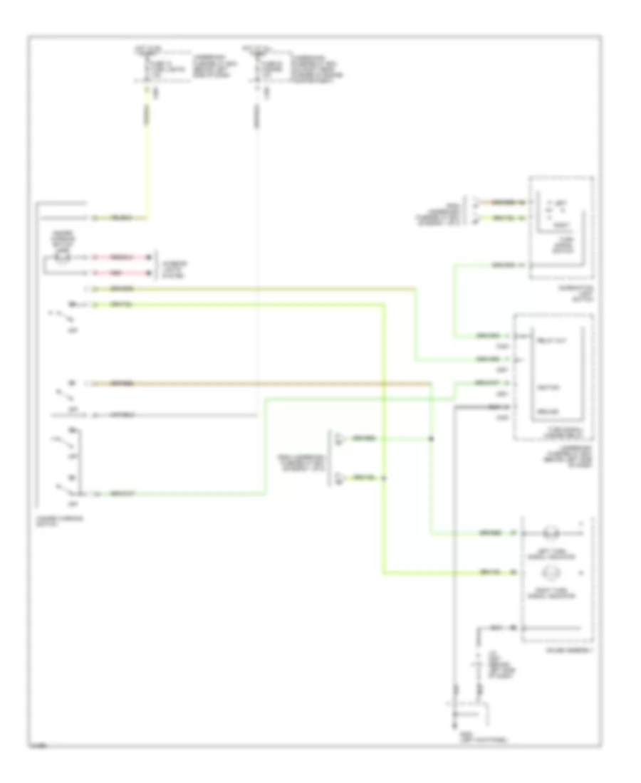 Exterior Light Wiring Diagram Coupe  Sedan 2 of 2 for Honda Civic GX 1999