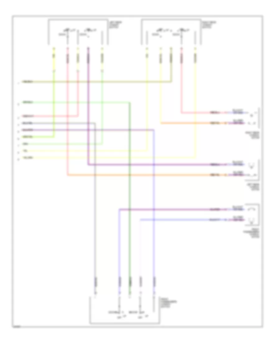 Power Window Wiring Diagram 2 of 2 for Honda Civic GX 1999