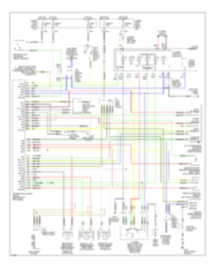 AT Wiring Diagram, HX for Honda Civic GX 1999