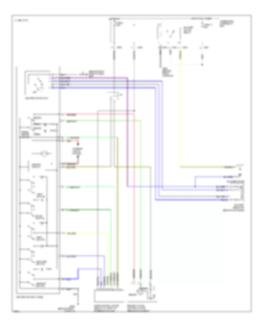 Heater Wiring Diagram for Honda Accord EX 1995