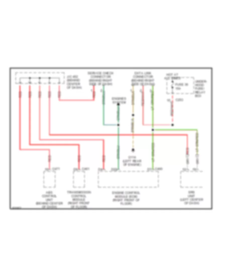 2 2L Computer Data Lines for Honda Accord EX 1995