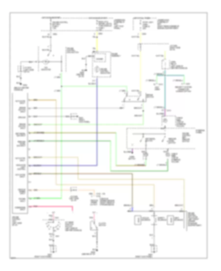 Cruise Control Wiring Diagram for Honda Accord EX 1995