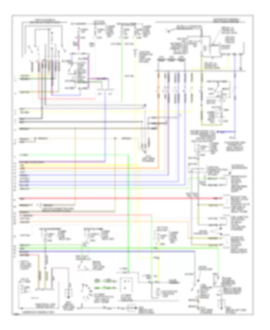 2 2L Engine Performance Wiring Diagrams 2 of 2 for Honda Accord EX 1995