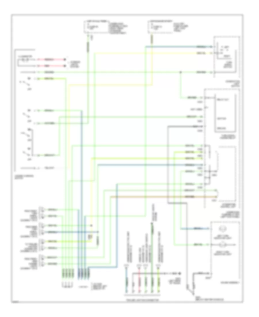 Exterior Light Wiring Diagram Coupe  Sedan 2 of 2 for Honda Accord EX 1995