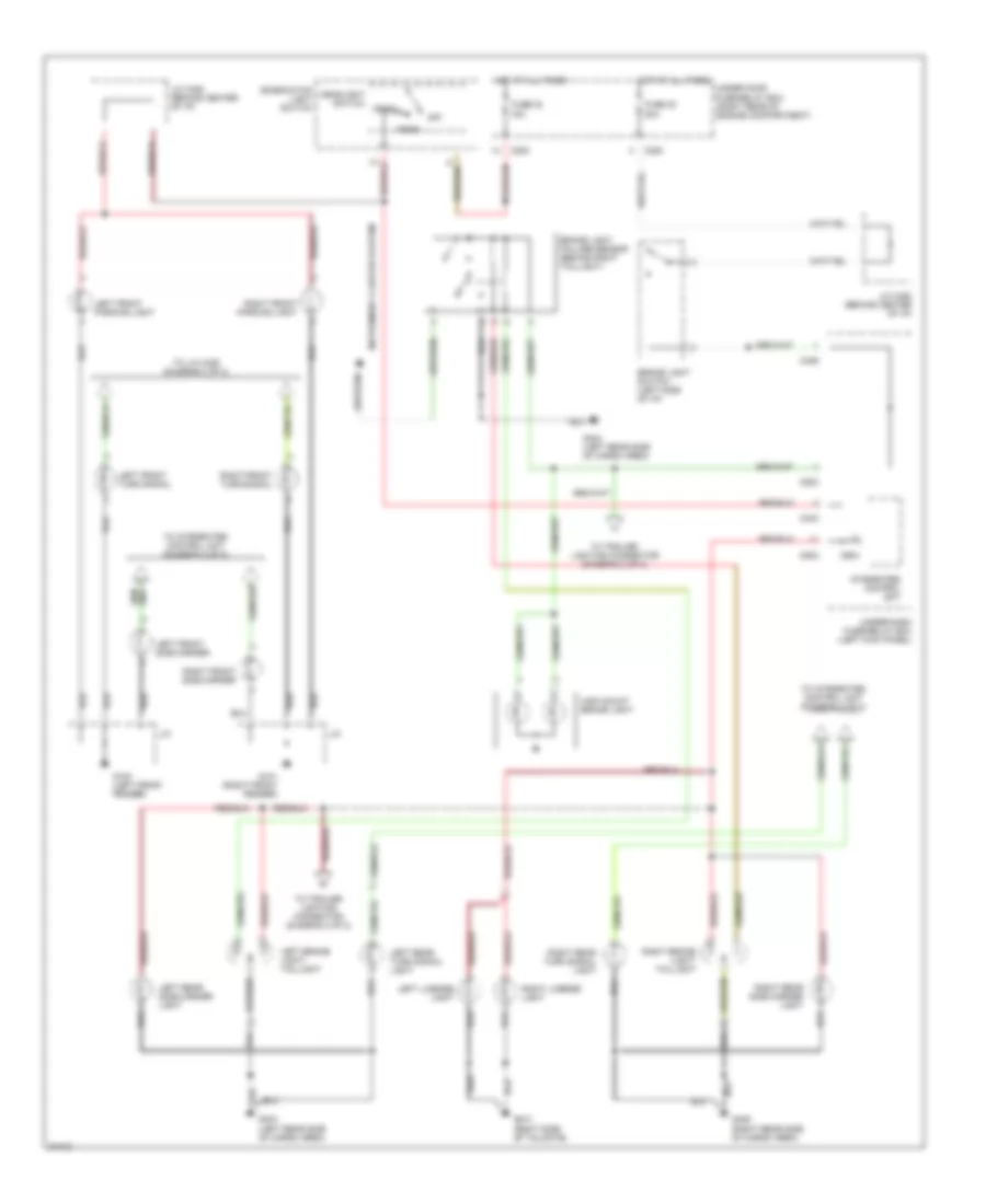 Exterior Light Wiring Diagram Wagon 1 of 2 for Honda Accord EX 1995