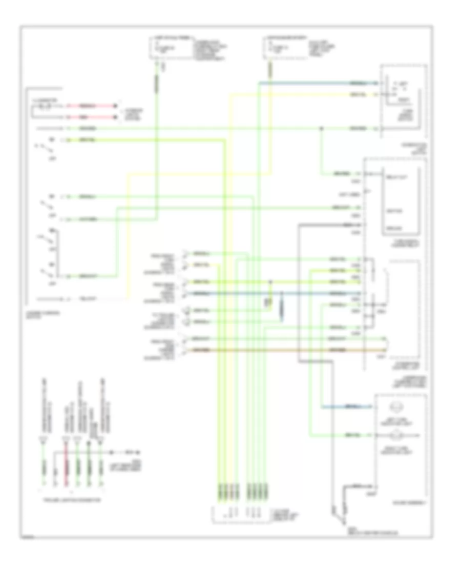 Exterior Light Wiring Diagram Wagon 2 of 2 for Honda Accord EX 1995