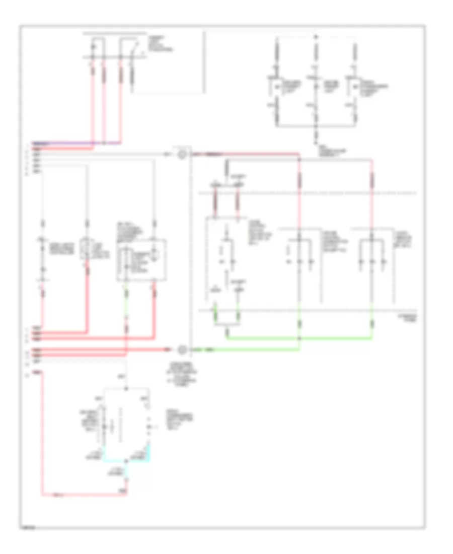 Instrument Illumination Wiring Diagram Except Hybrid 2 of 2 for Honda Civic Hybrid 2008