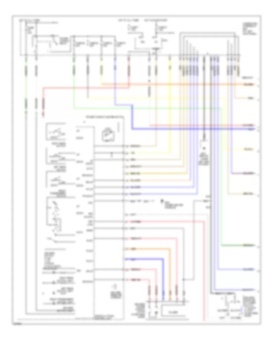 Power Windows Wiring Diagram 1 of 3 for Honda Ridgeline RTL 2010