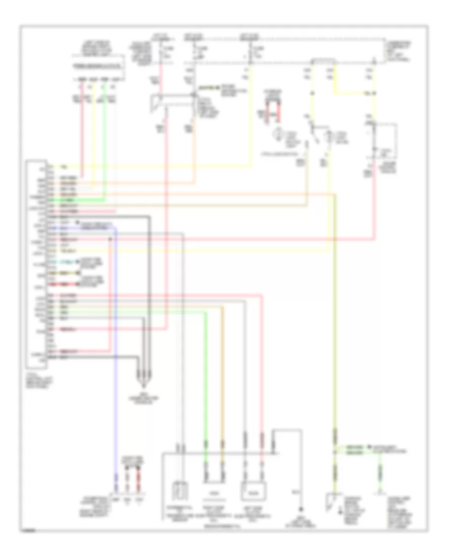 4WD Wiring Diagram for Honda Ridgeline RTL 2010