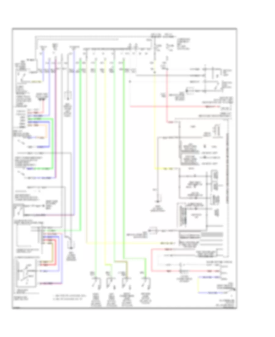 Chime Wiring Diagram for Honda Ridgeline RTL 2010