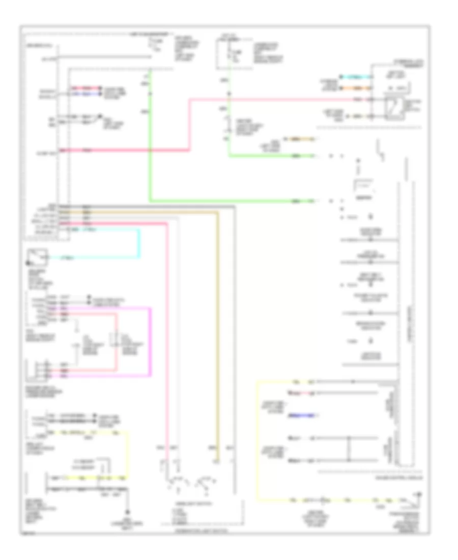 Chime Wiring Diagram for Honda Odyssey EX 2013